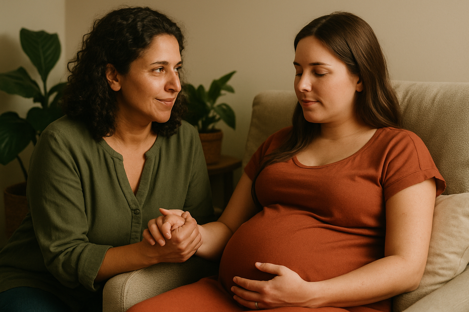 O papel da doula no apoio emocional durante a gestação e o parto