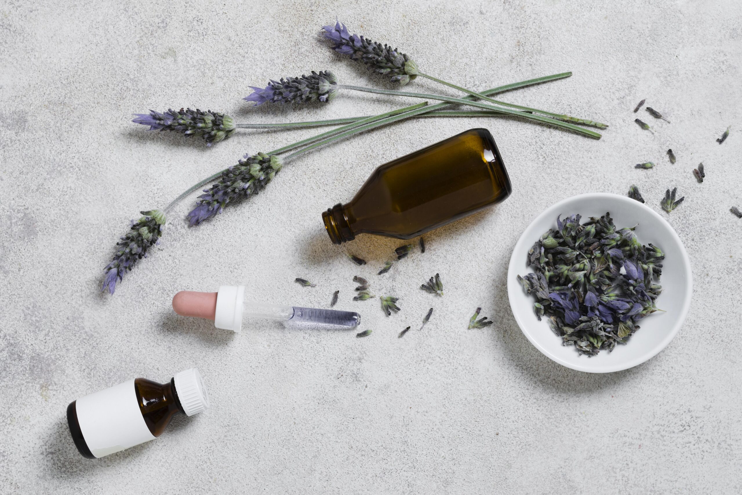 óleo essencial de lavanda